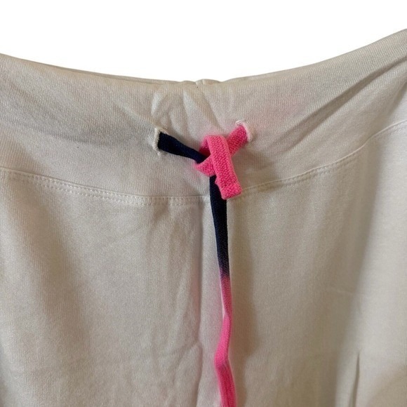 Sundry Ombre Stripe Sweatpants Jogger Sweatpants White Pink size 1/small NEW - Picture 9 of 15